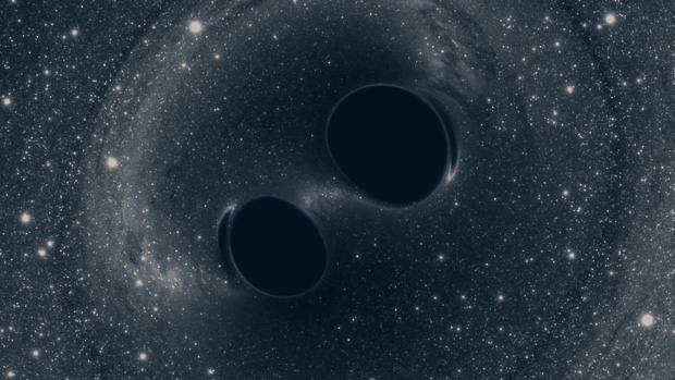 Two inspiralling black holes